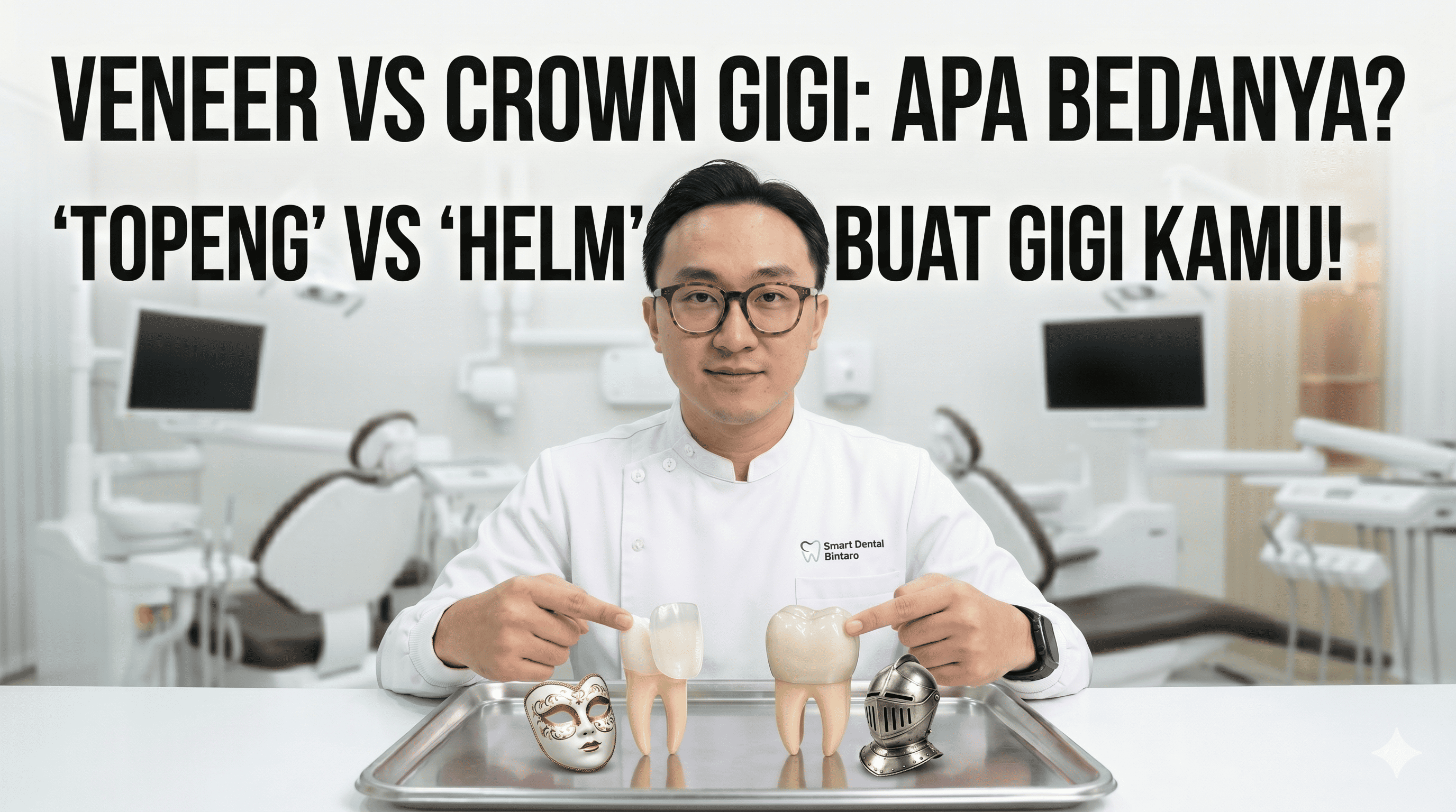 Veneer vs Crown Gigi: Apa Sih Bedanya?